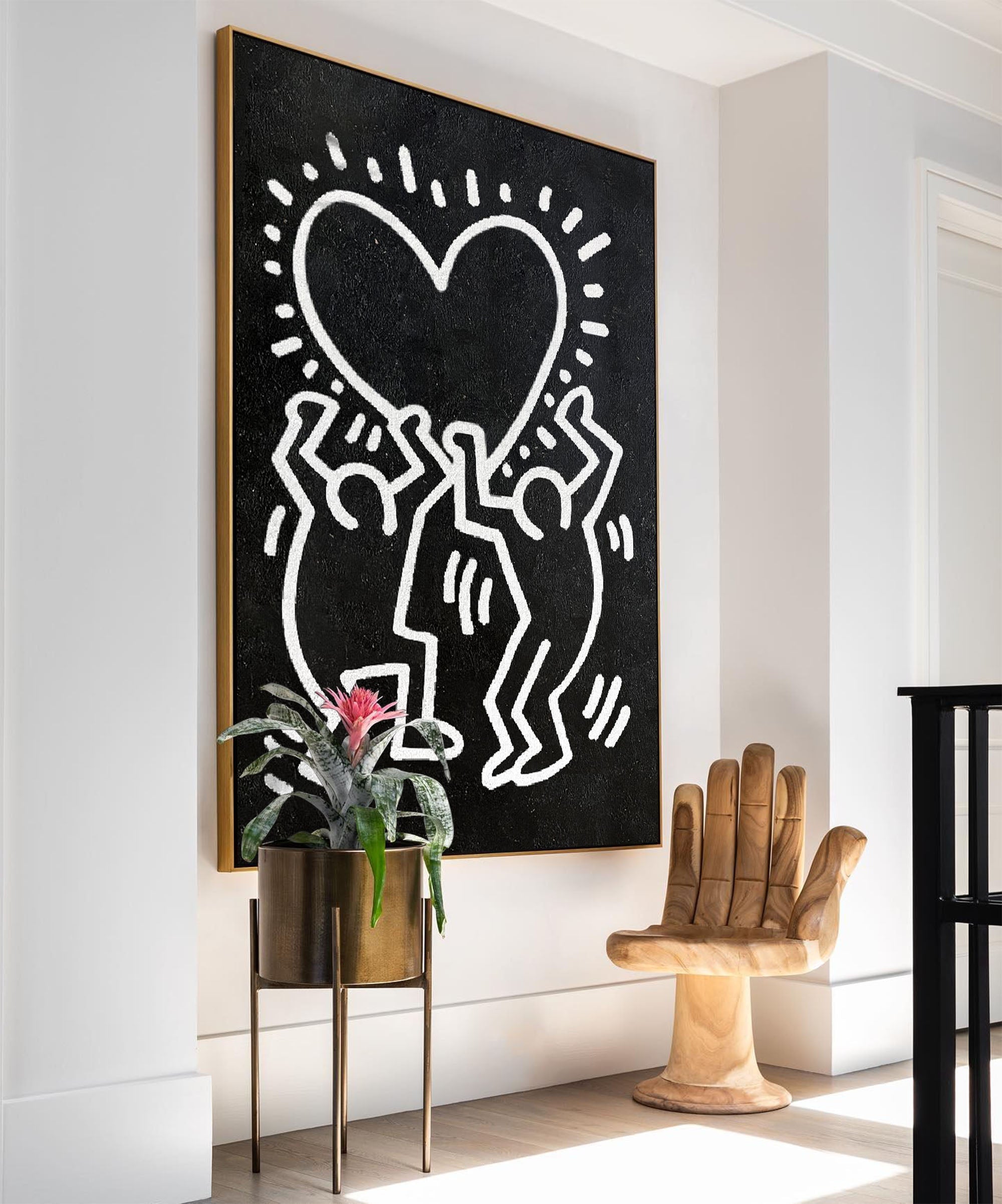 Keith Haring Style Painting KS008 - Neutralighting