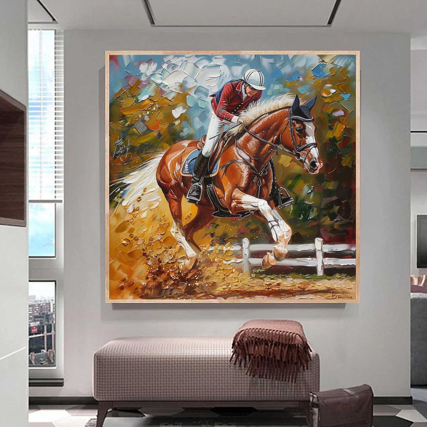 Contemporary Horse Art HA013 - Neutralighting