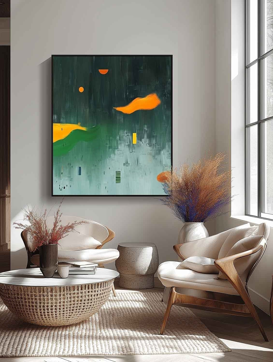 Wall Art Bold Textured Vibrant