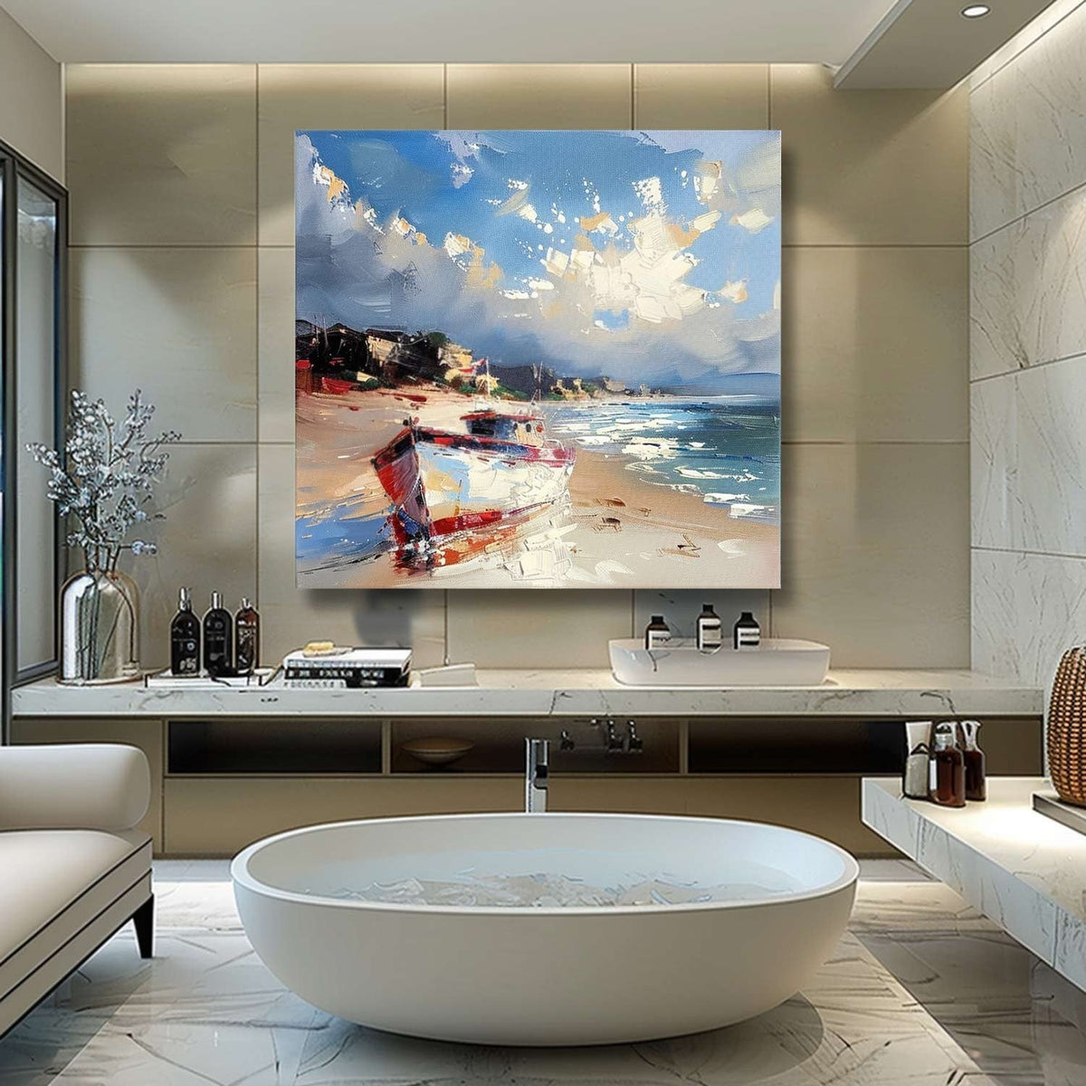 Wall Art Palette Knife Impasto
