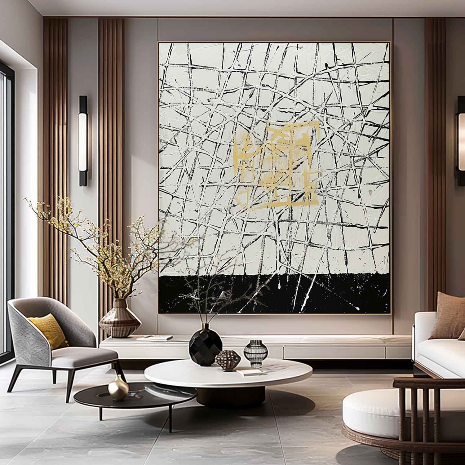 Abstract Expressionist Art AEA061 - Neutralighting
