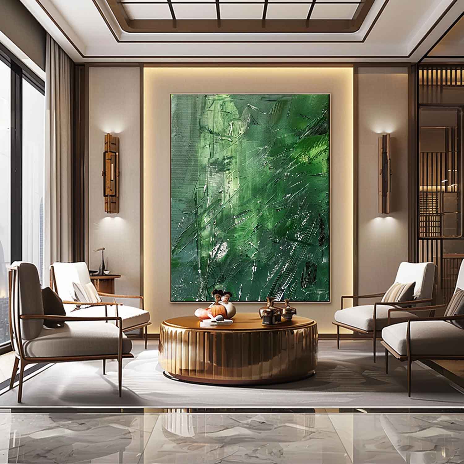 Abstract Expressionist Art AEA015 - Neutralighting