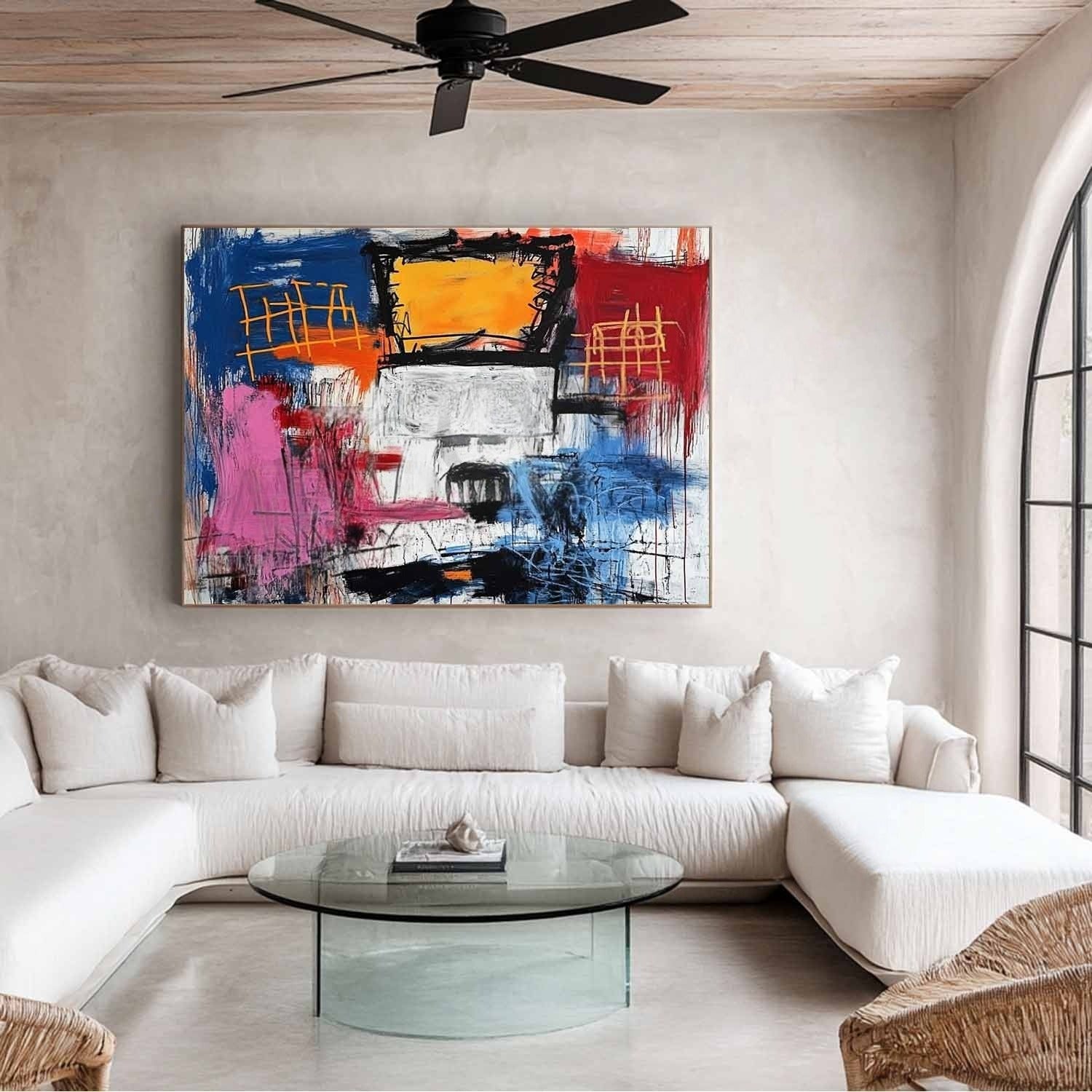 Wall Art Horizontal Neo Expressionist