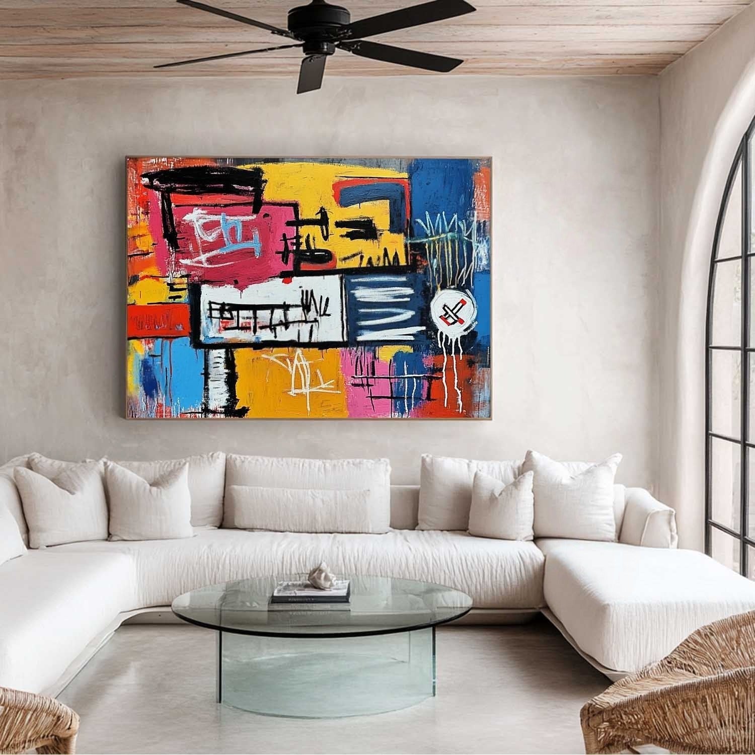 Wall Art Horizontal Neo Expressionist