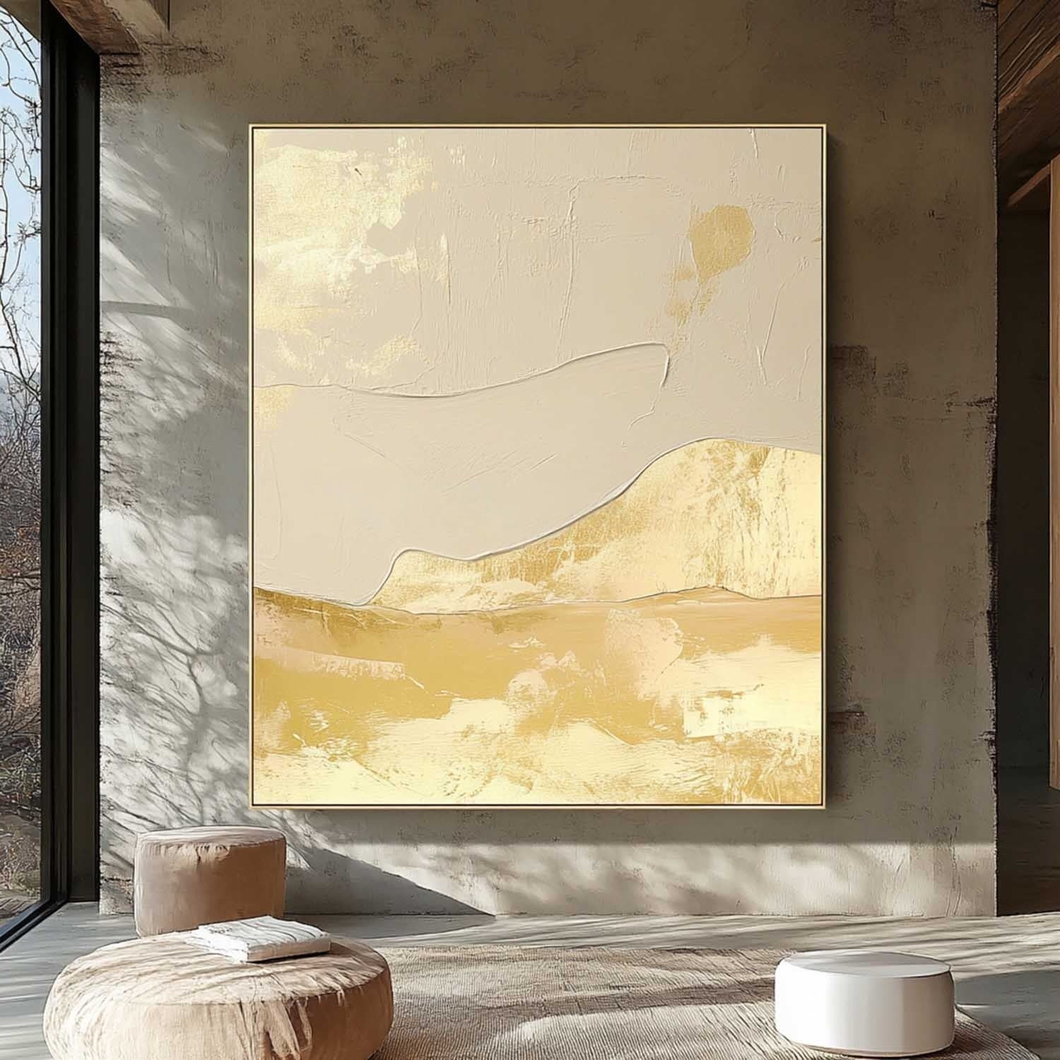 Wall Art Luxe Textured Sculptural