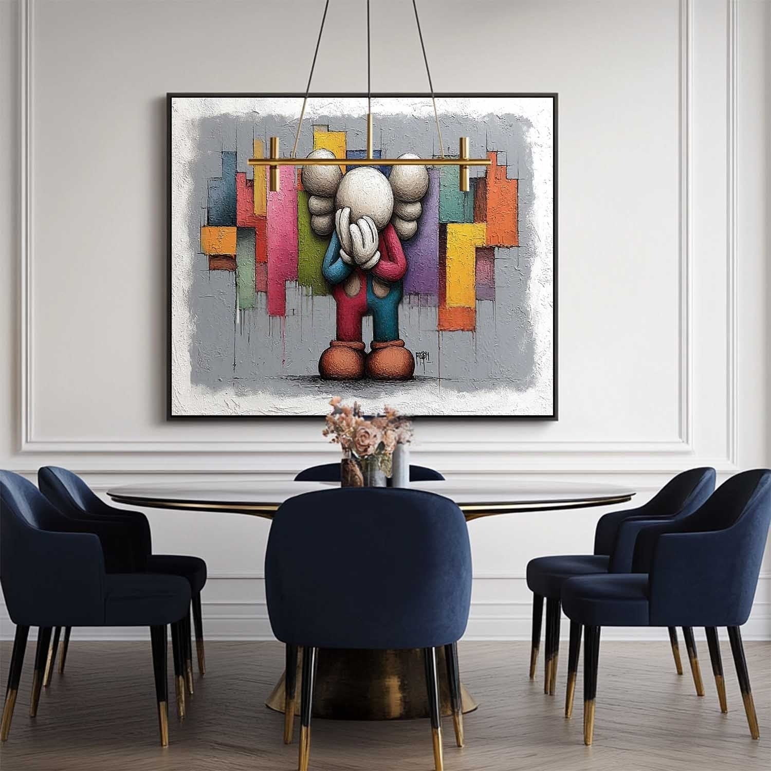 Wall Art Poignant Kaws Companion