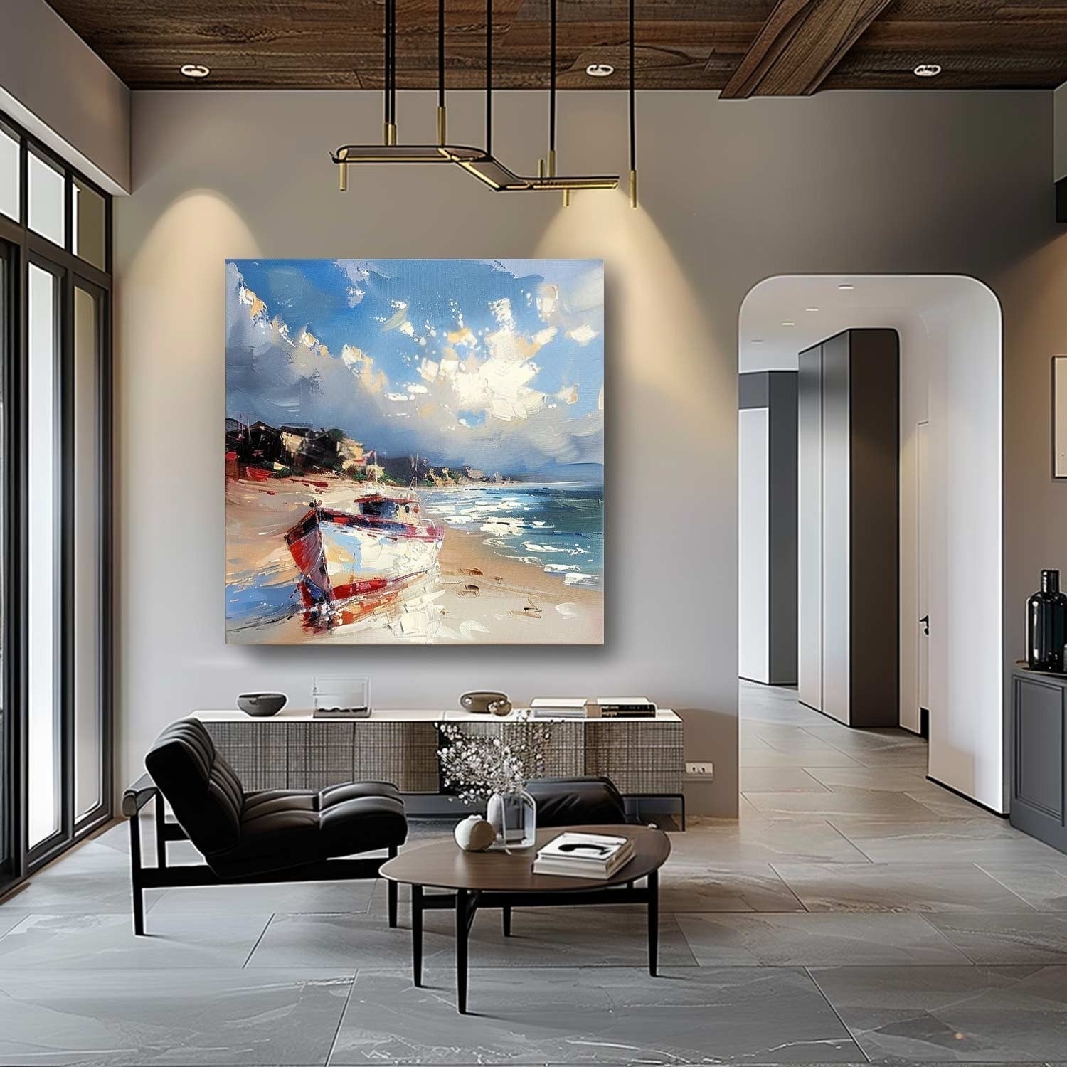 Wall Art Palette Knife Impasto