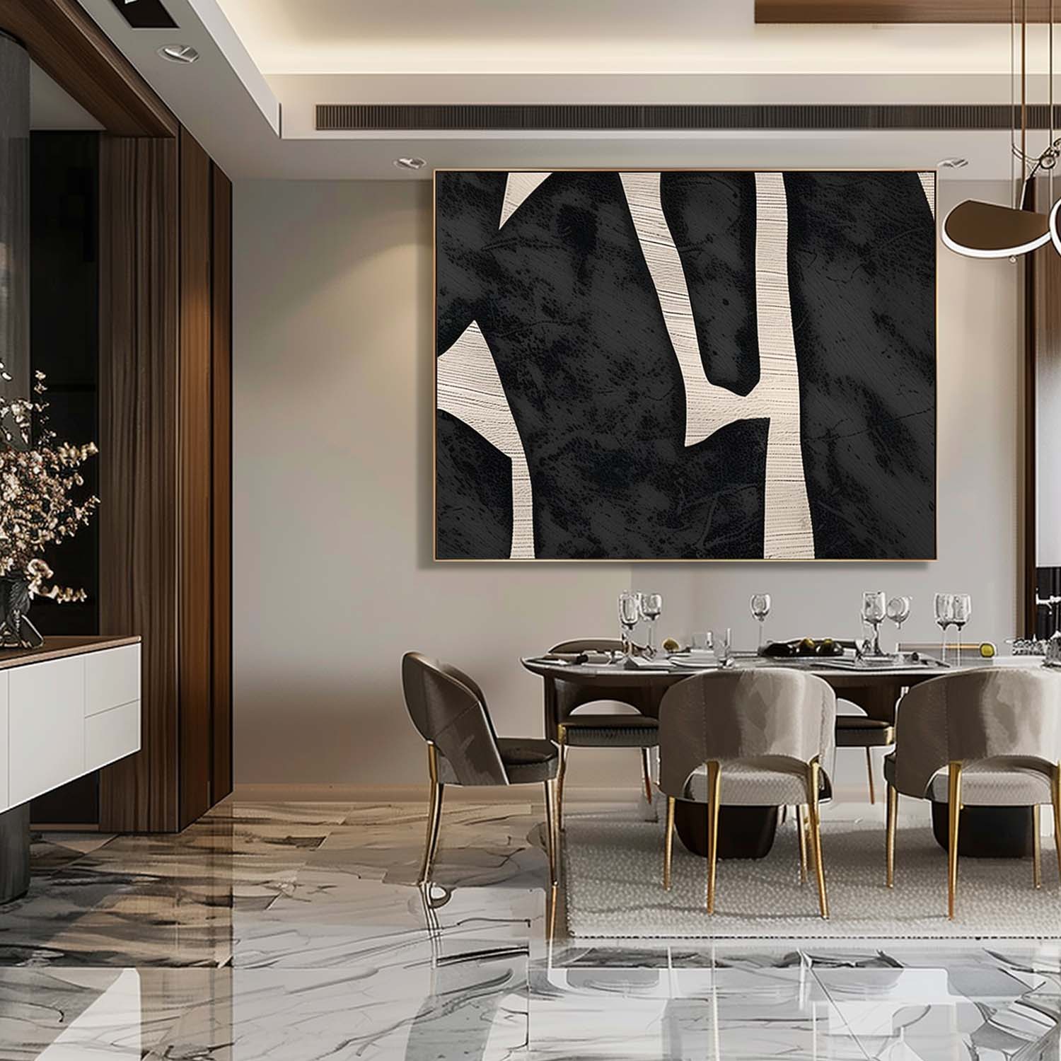 Contemporary Minimalist Art MA095 - Neutralighting