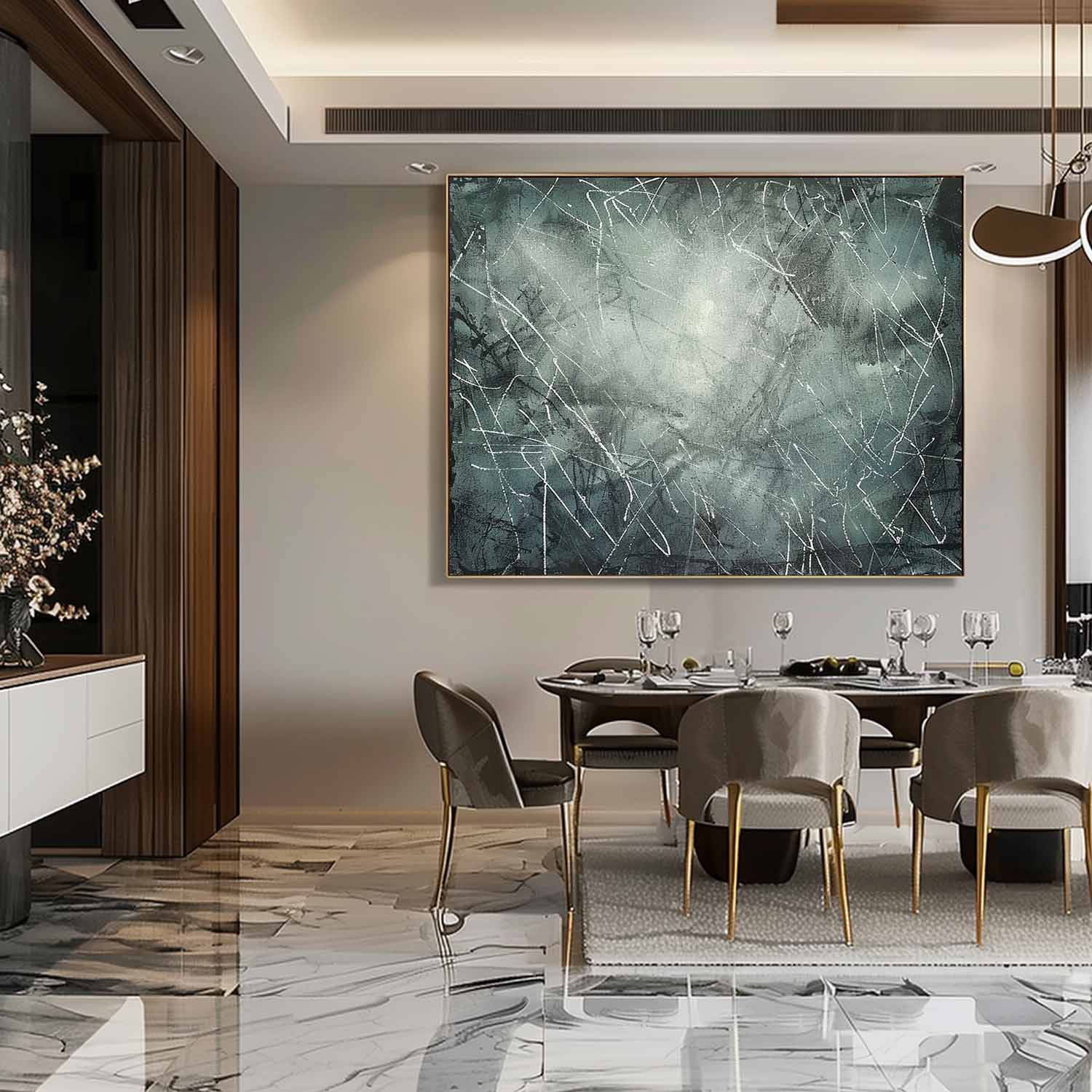 Abstract Expressionist Art AEA020 - Neutralighting