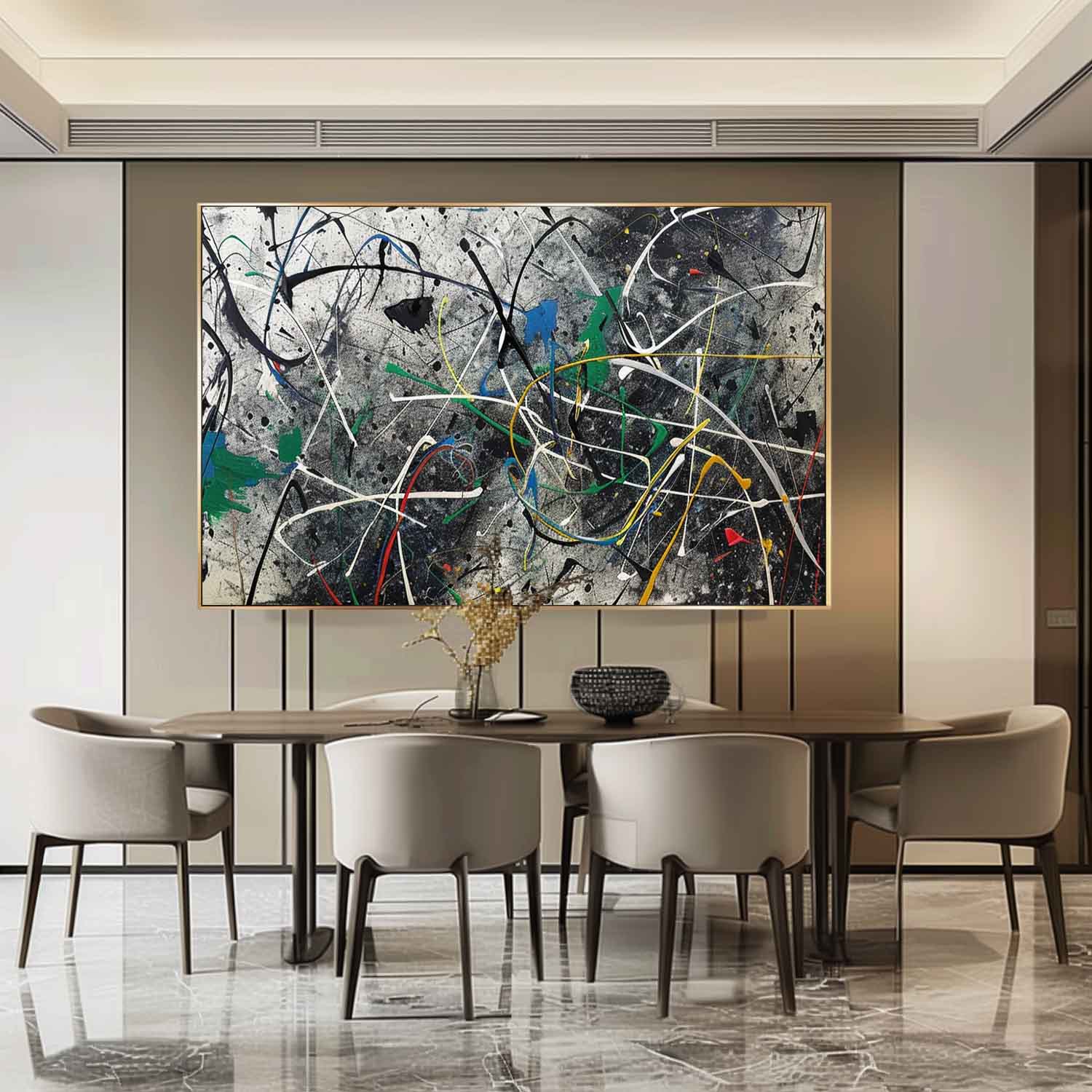 Abstract Expressionist Art AEA028 - Neutralighting