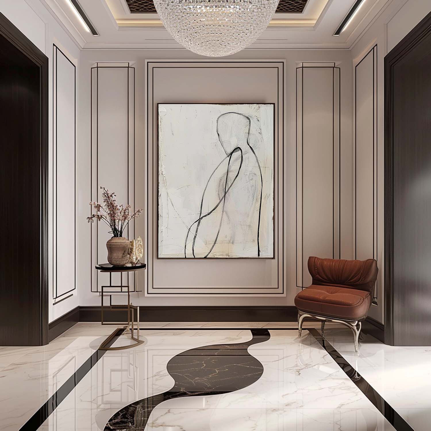 Contemporary Minimalist Art MA108 - Neutralighting