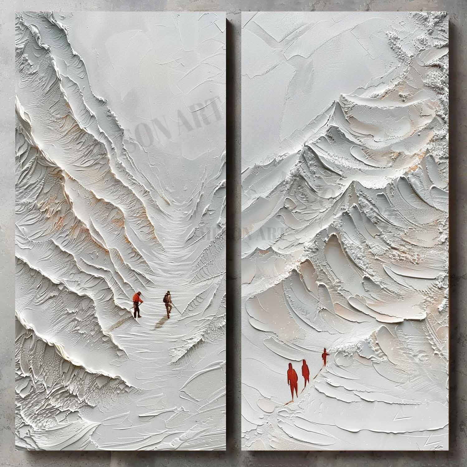 Wall Art Dramatic Textured Dimensional