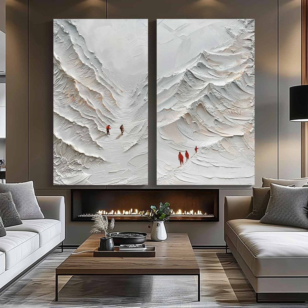 Wall Art Dramatic Textured Dimensional