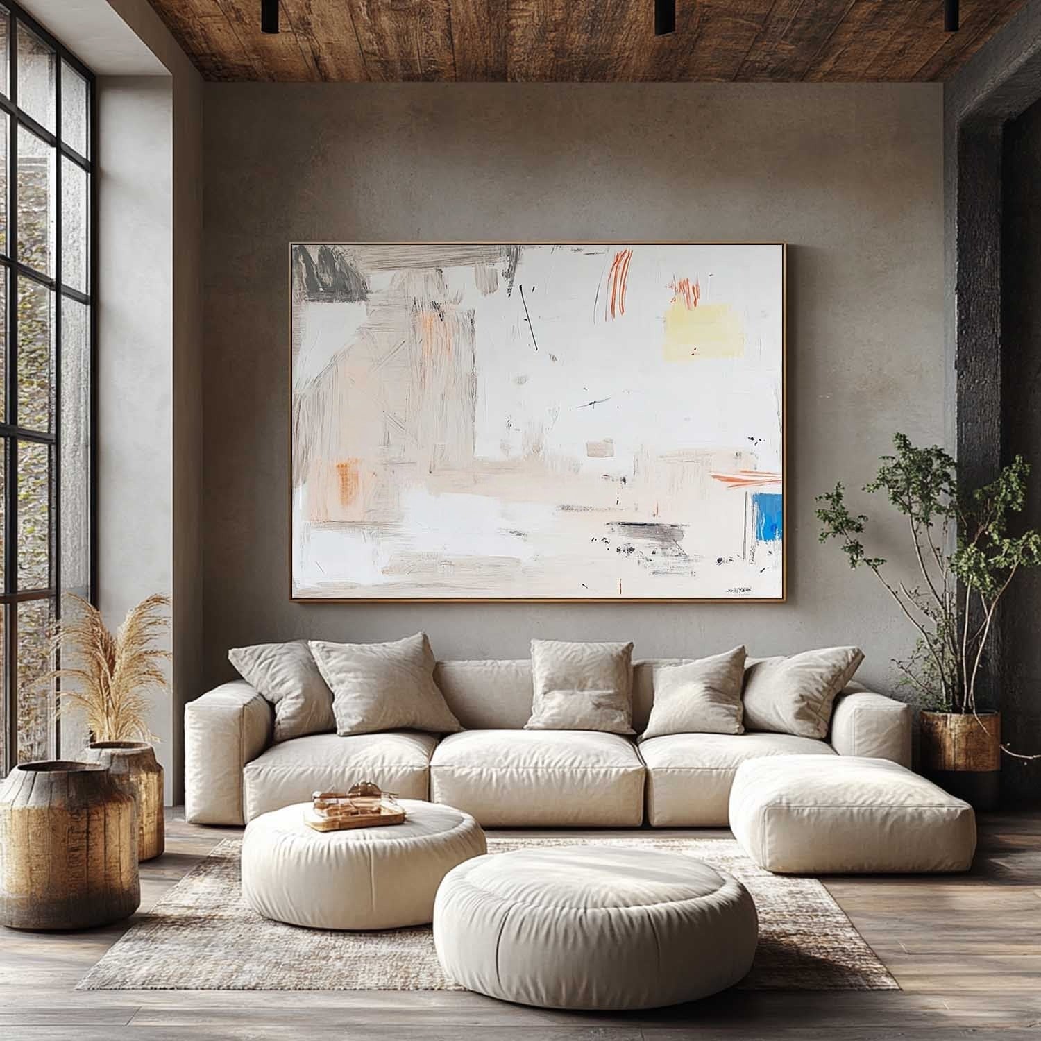 Wall Art Subtle Textured Neutral