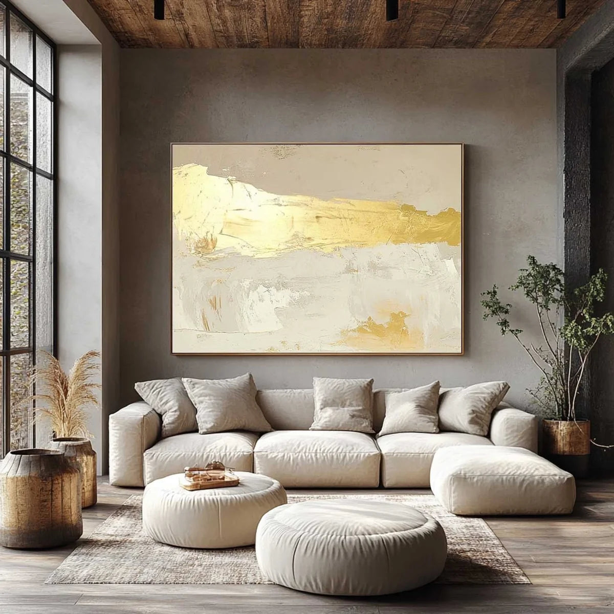 Wall Art Minimalist Textured Abstract