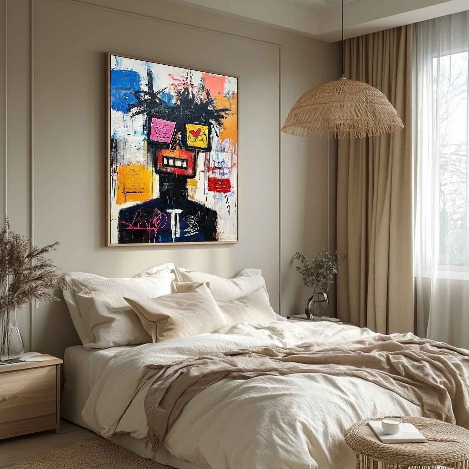Wall Art Neo Expressionist Portrait