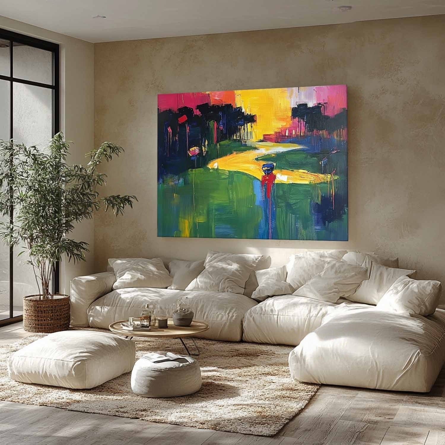 Wall Art Horizontal Golf Course Landscape