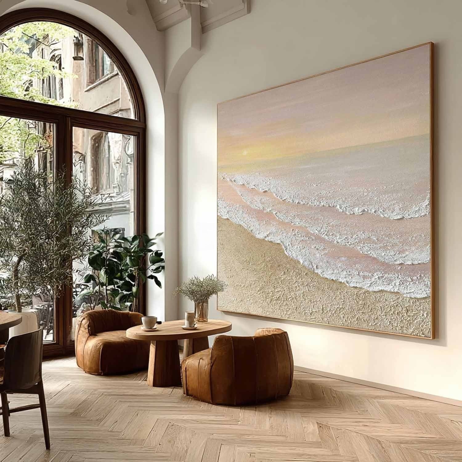 Wall Art Horizontal Coastal Sunset