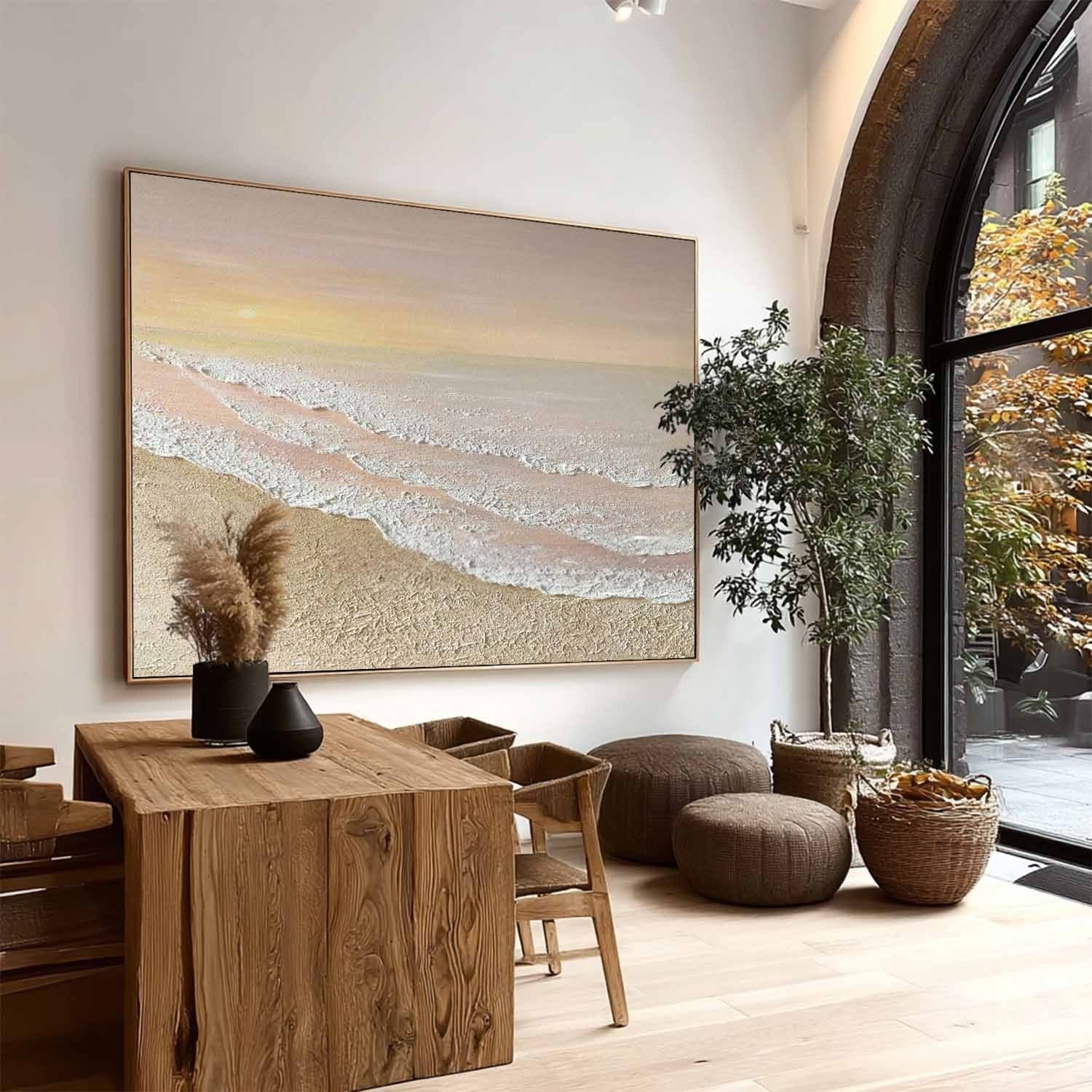 Wall Art Horizontal Coastal Sunset