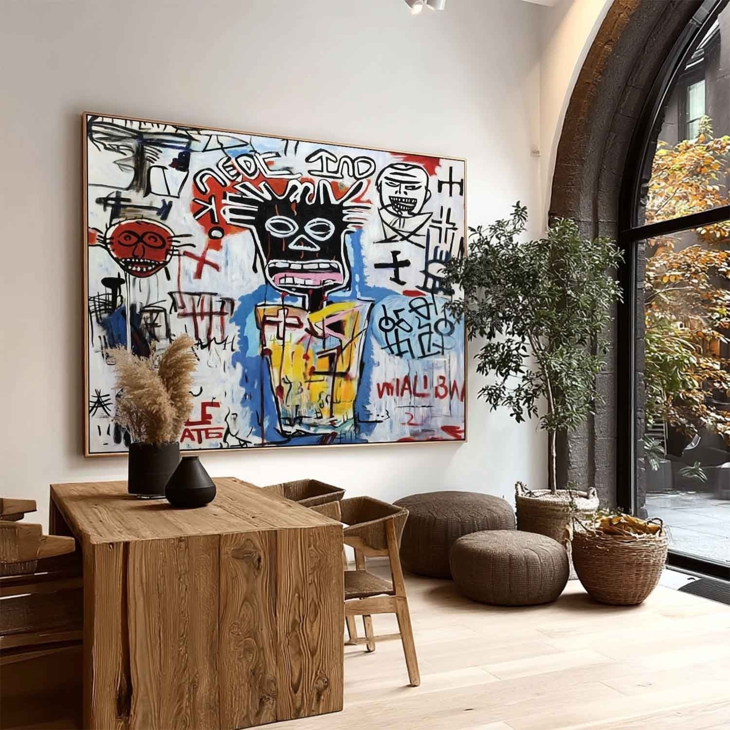 Wall Art Bold Textured Neo Expressionist