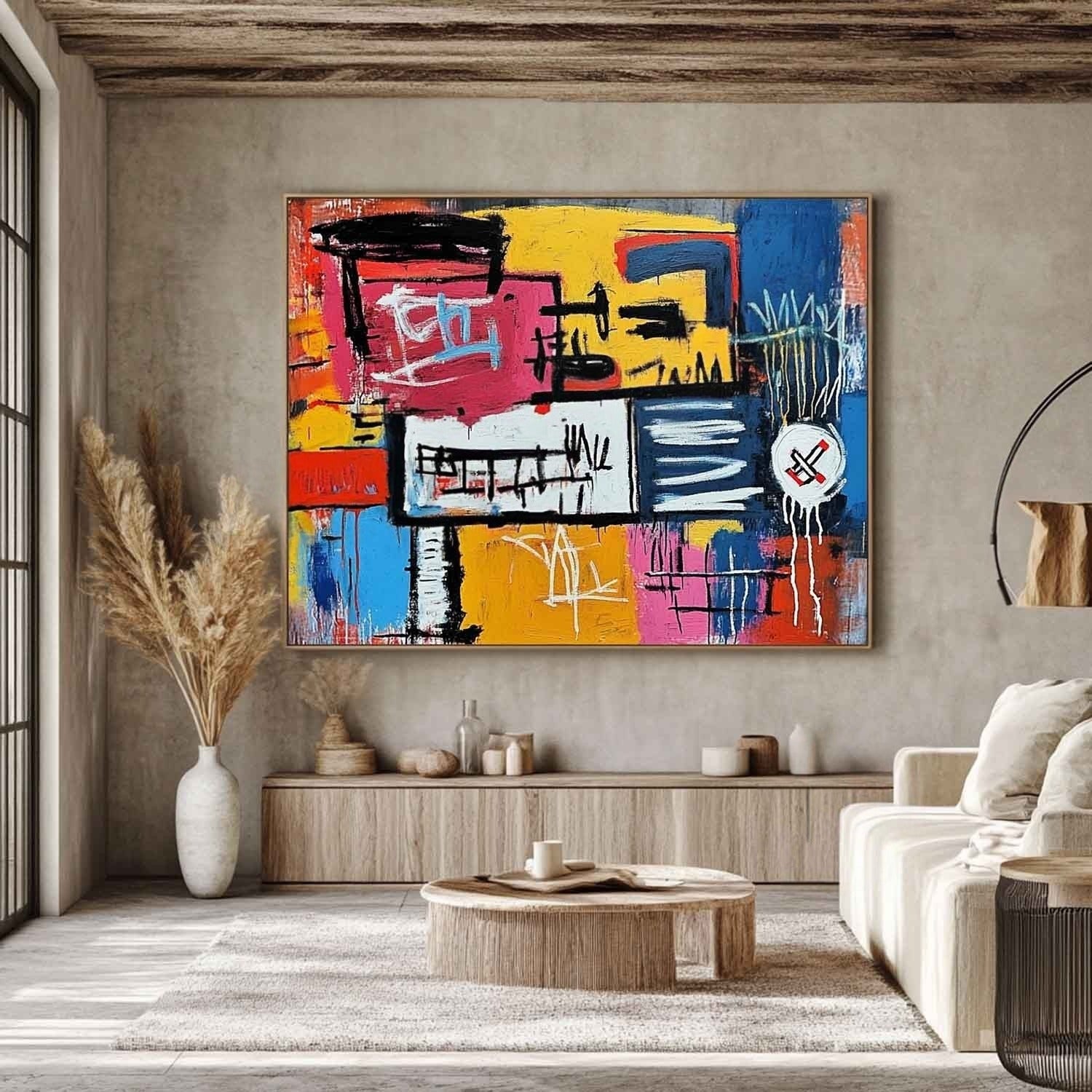 Wall Art Horizontal Neo Expressionist