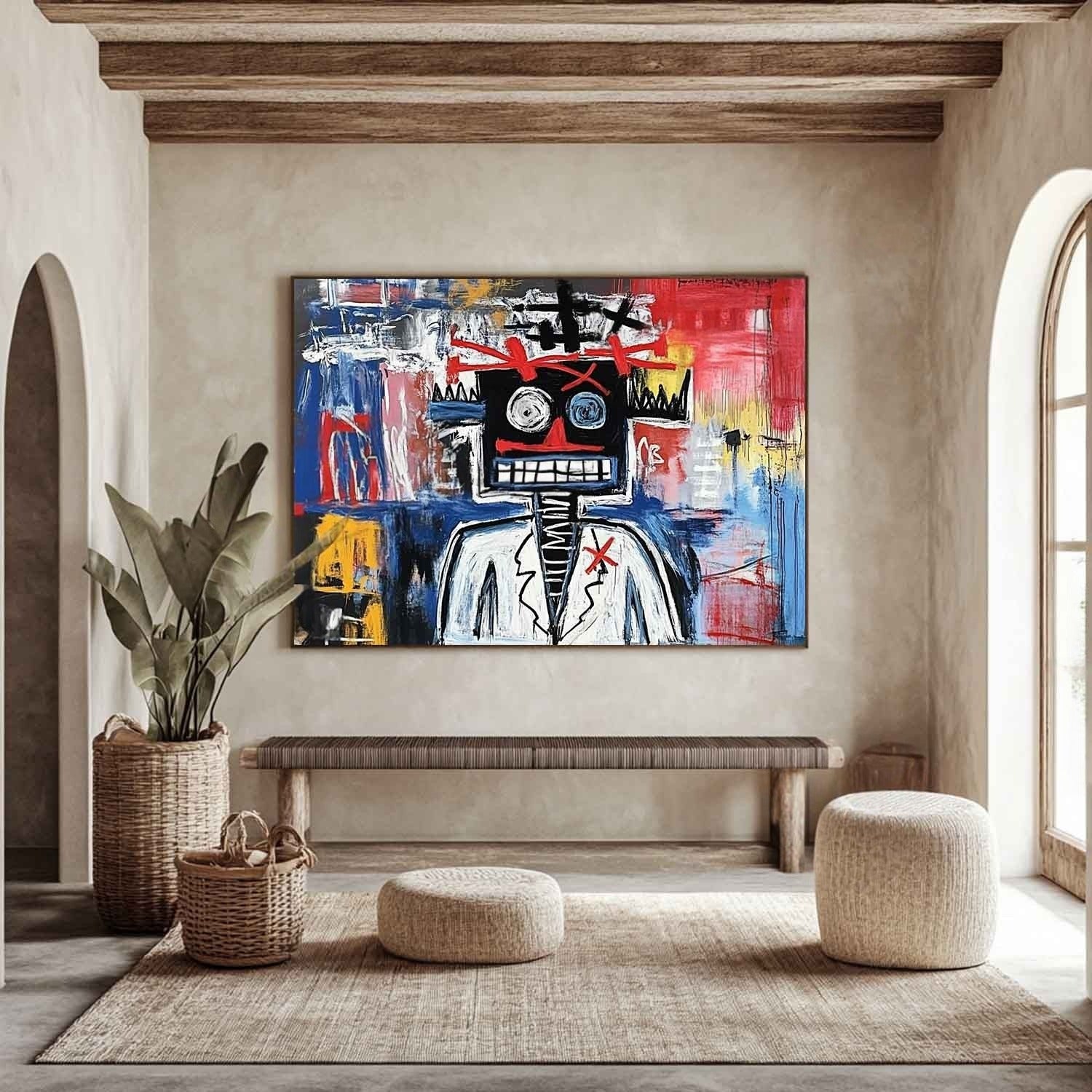 Wall Art Horizontal Neo Expressionist