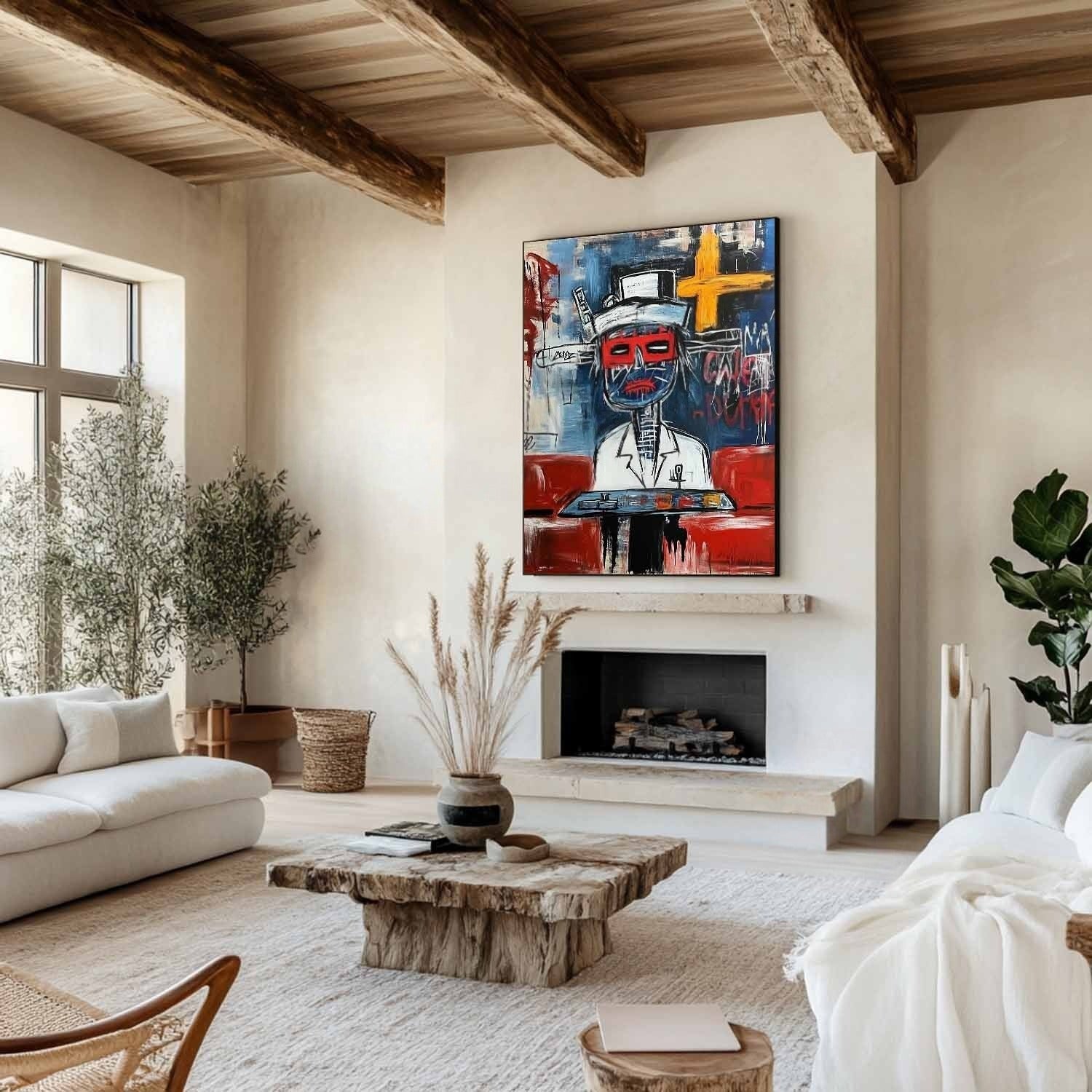 Wall Art Neo Expressionist Musician
