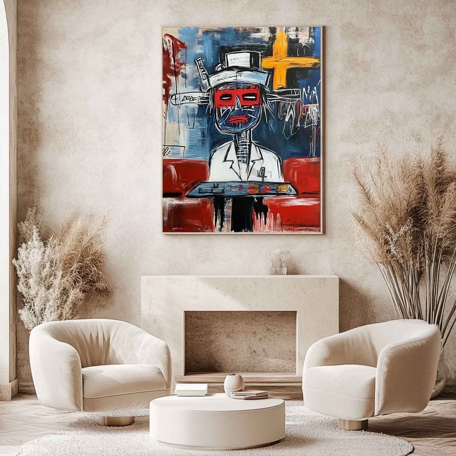 Wall Art Neo Expressionist Musician