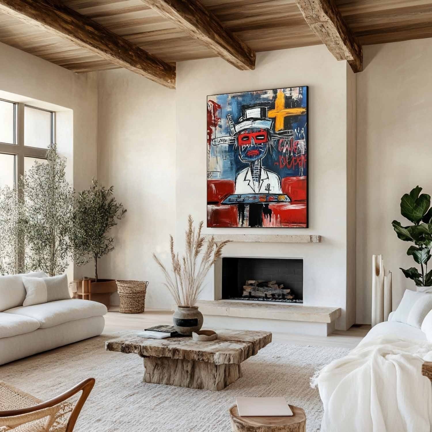 Wall Art Neo Expressionist Musician