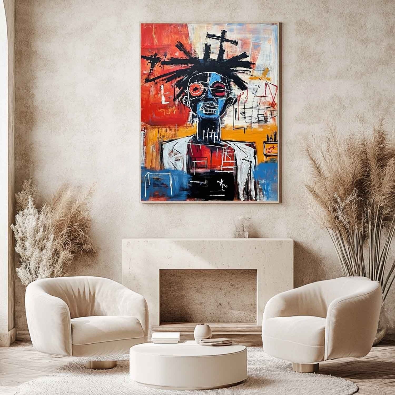 Wall Art Neo Expressionist Portrait