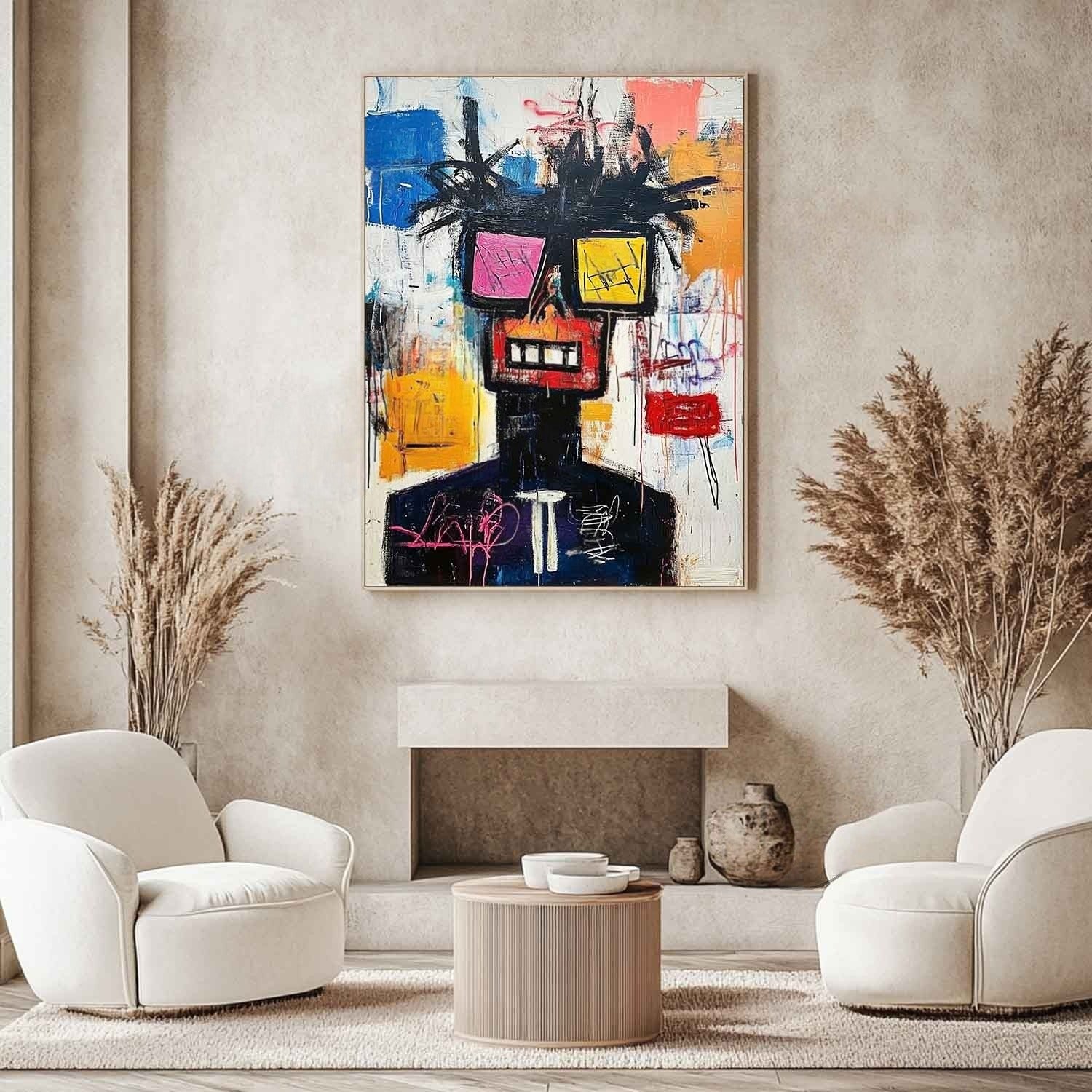 Wall Art Neo Expressionist Portrait