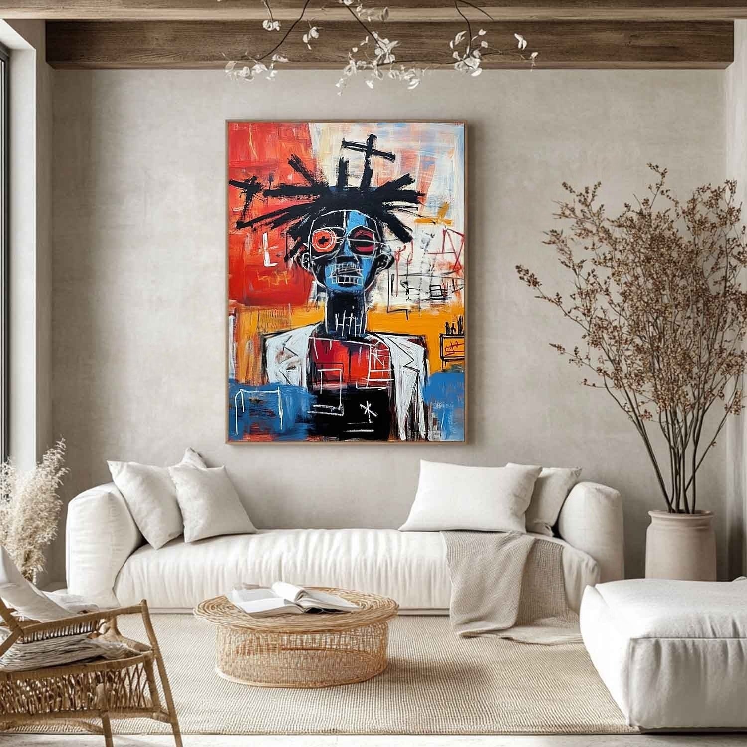 Wall Art Neo Expressionist Portrait