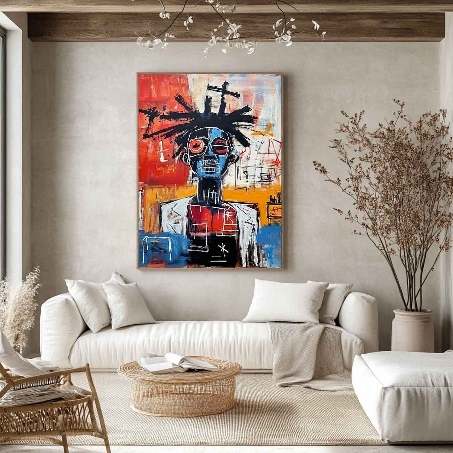 Wall Art Neo Expressionist Portrait