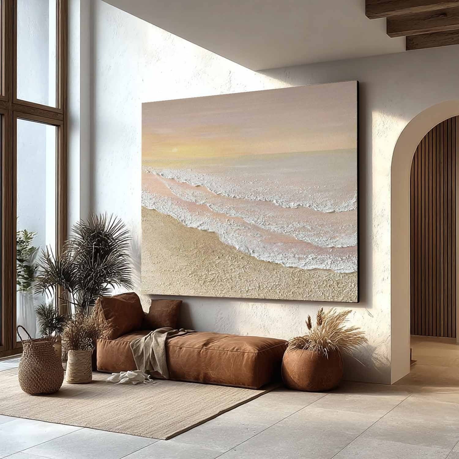 Wall Art Horizontal Coastal Sunset