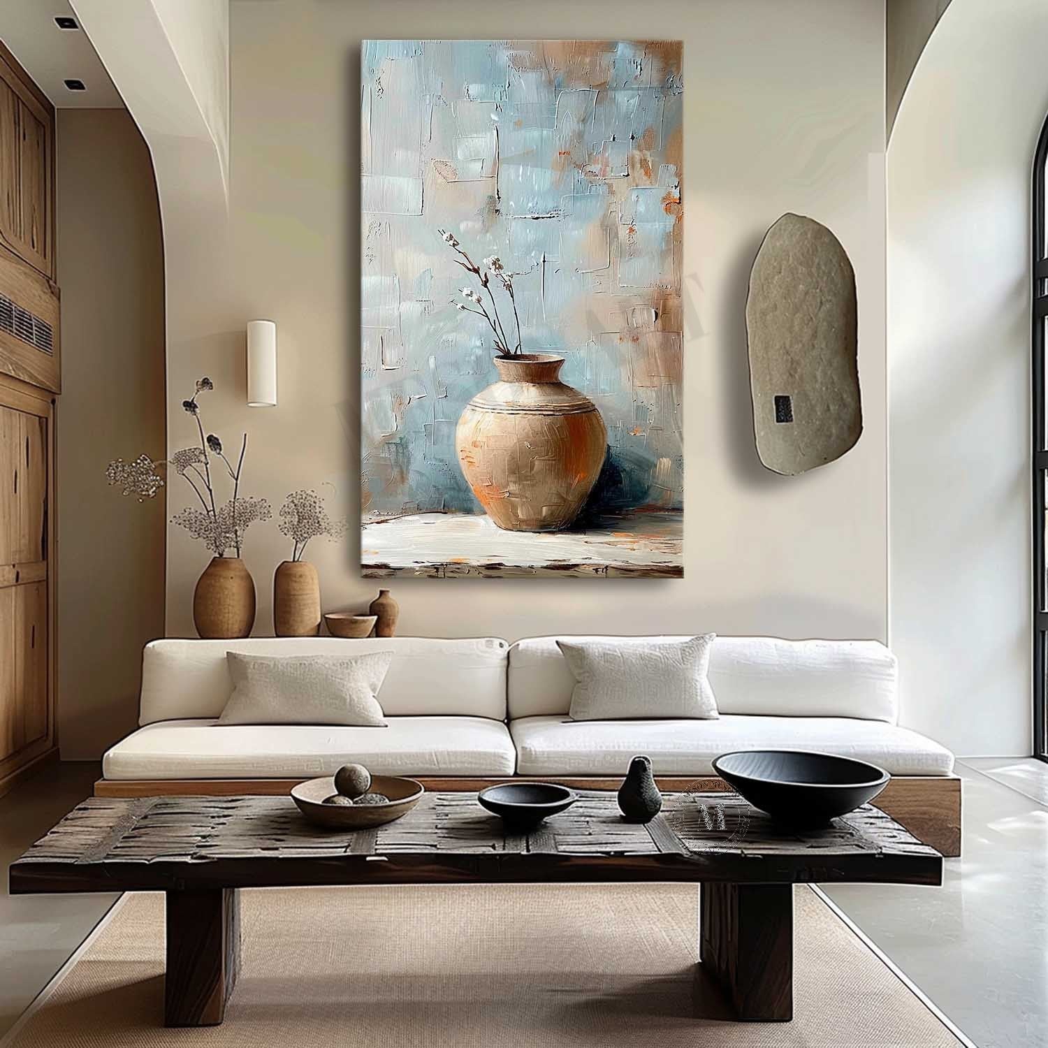 Wabi-Sabi Wall Art TX405 - Neutralighting
