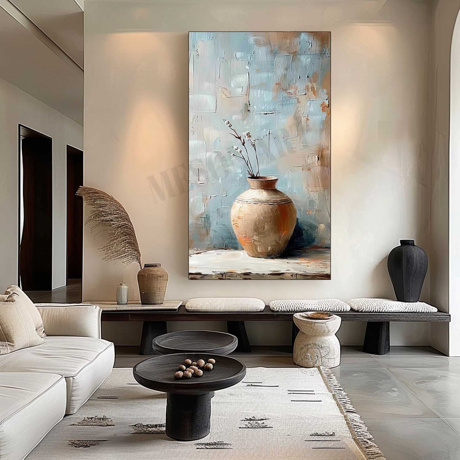 Wabi-Sabi Wall Art TX405 - Neutralighting