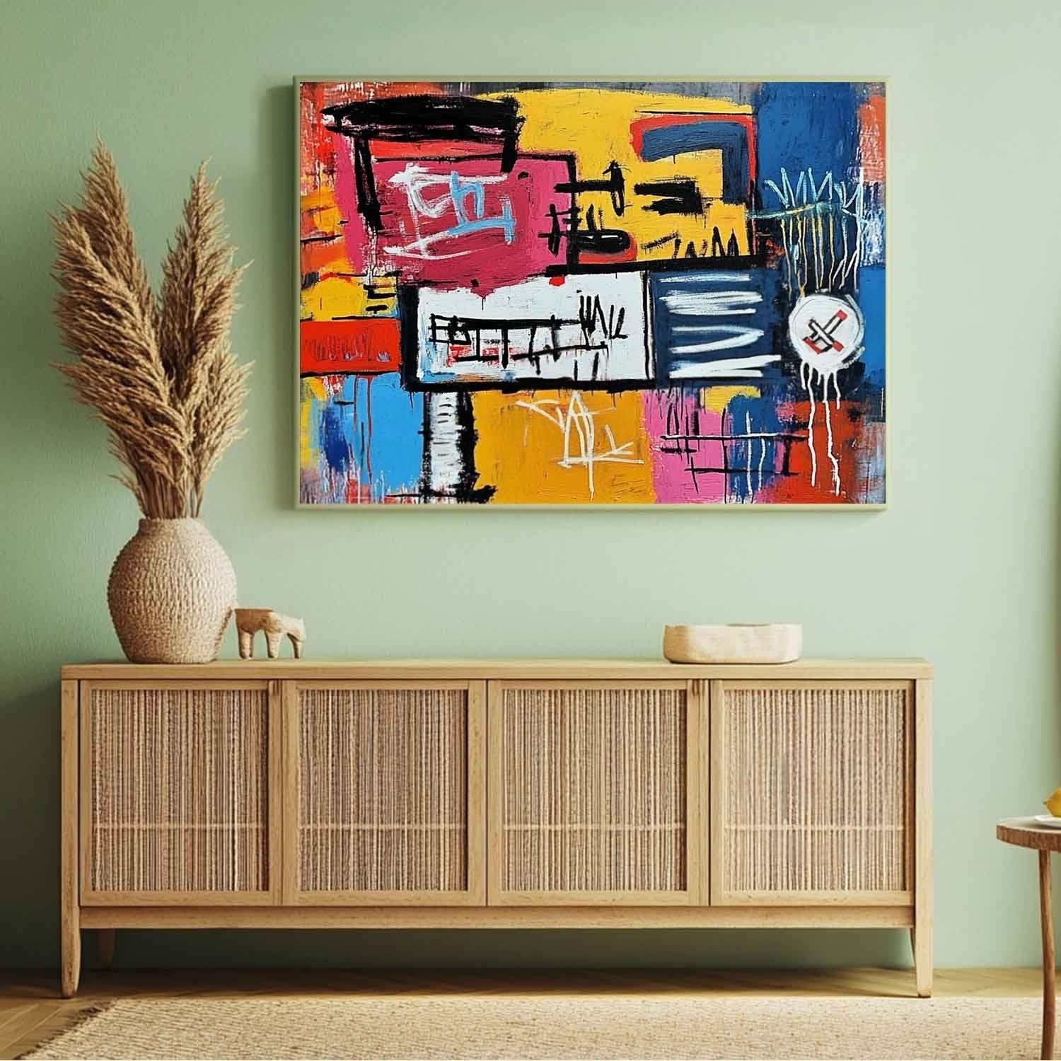 Wall Art Horizontal Neo Expressionist