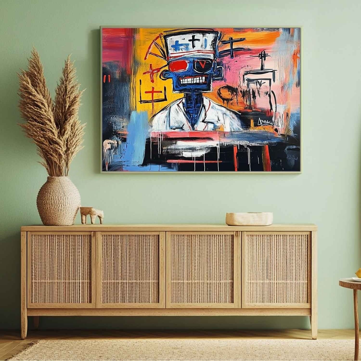 Wall Art Horizontal Neo Expressionist