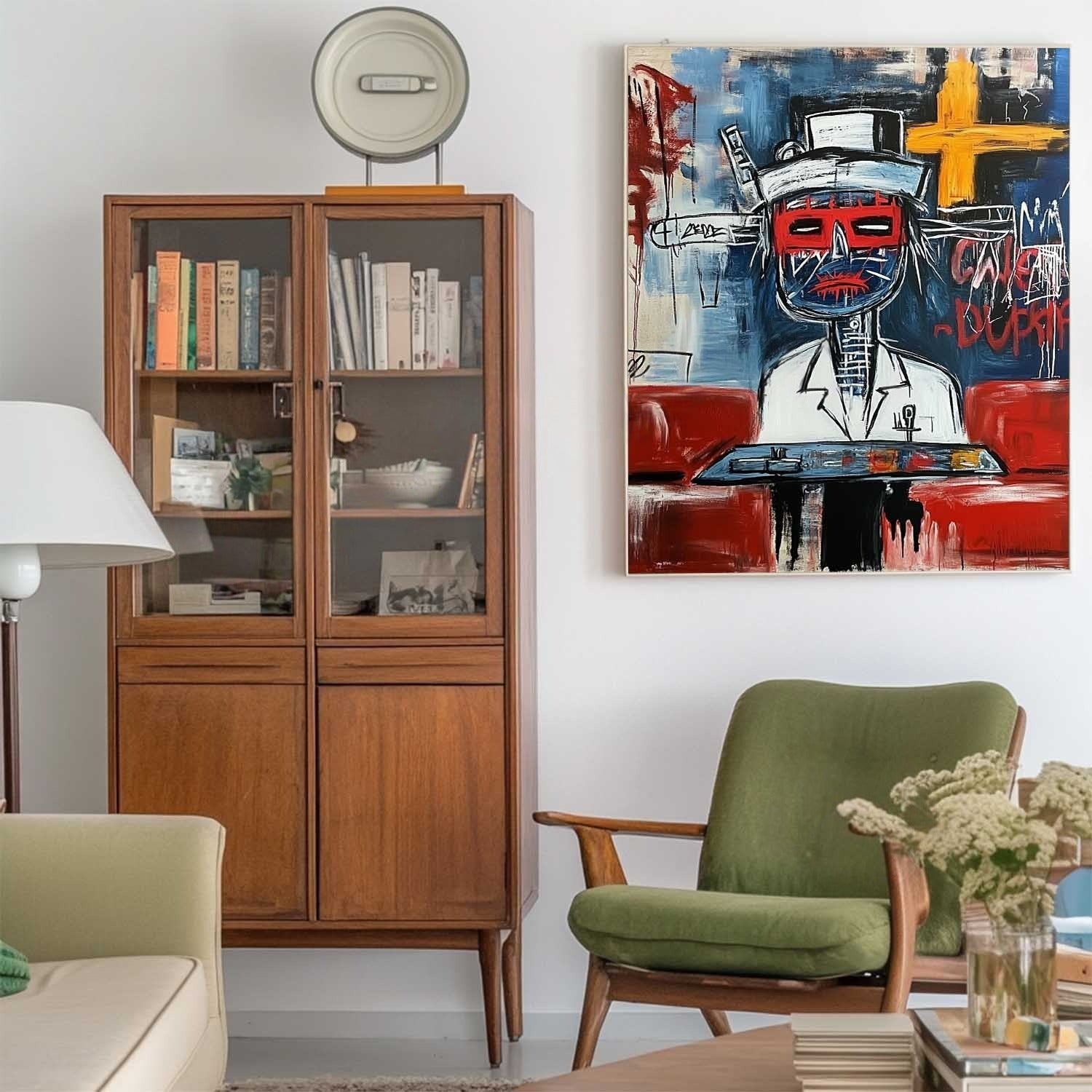 Wall Art Neo Expressionist Musician