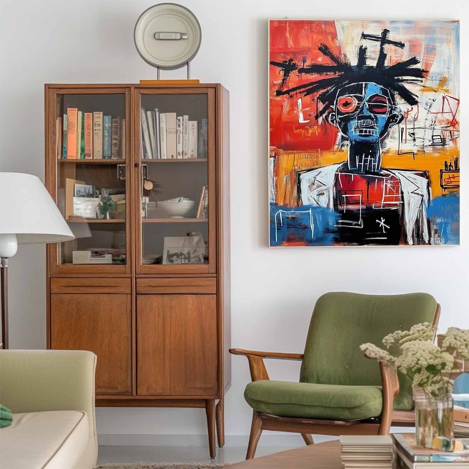 Wall Art Neo Expressionist Portrait