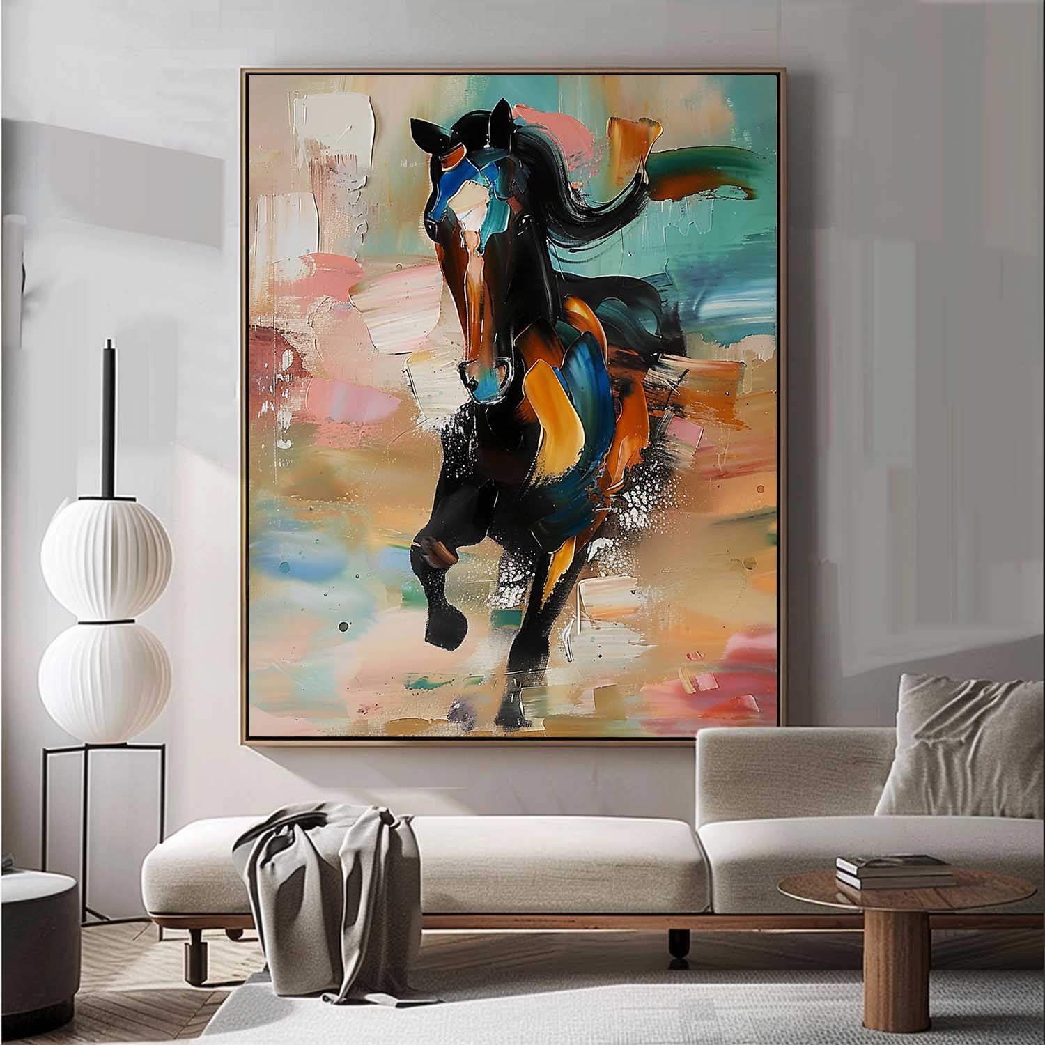Contemporary Horse Art HA002 - Neutralighting