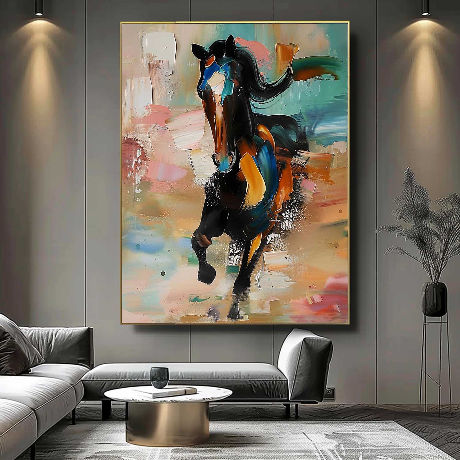 Contemporary Horse Art HA002 - Neutralighting
