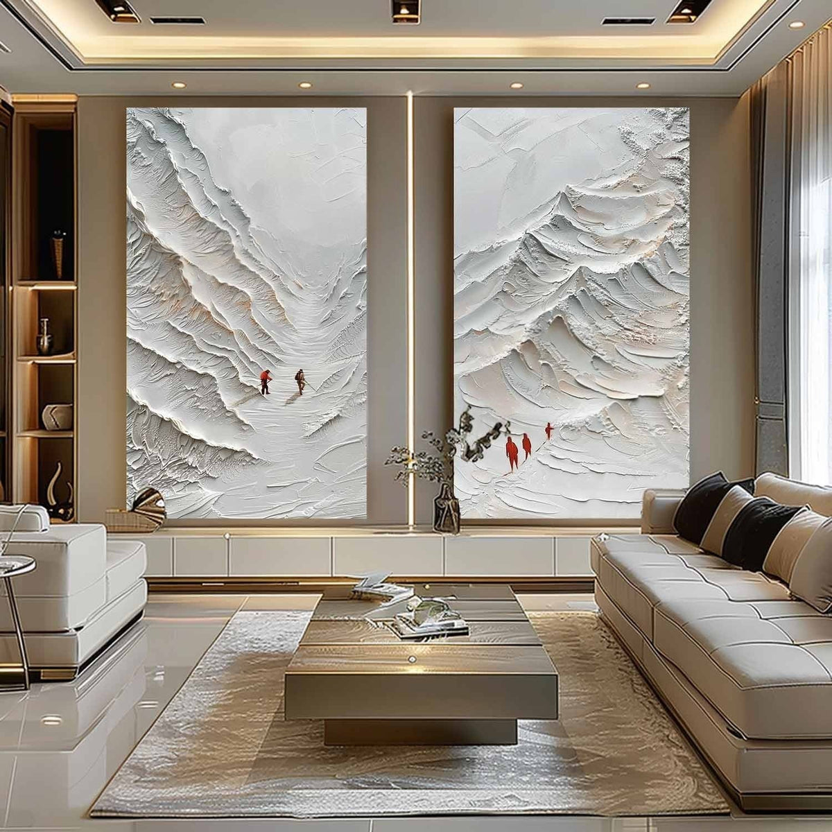 Wall Art Dramatic Textured Dimensional