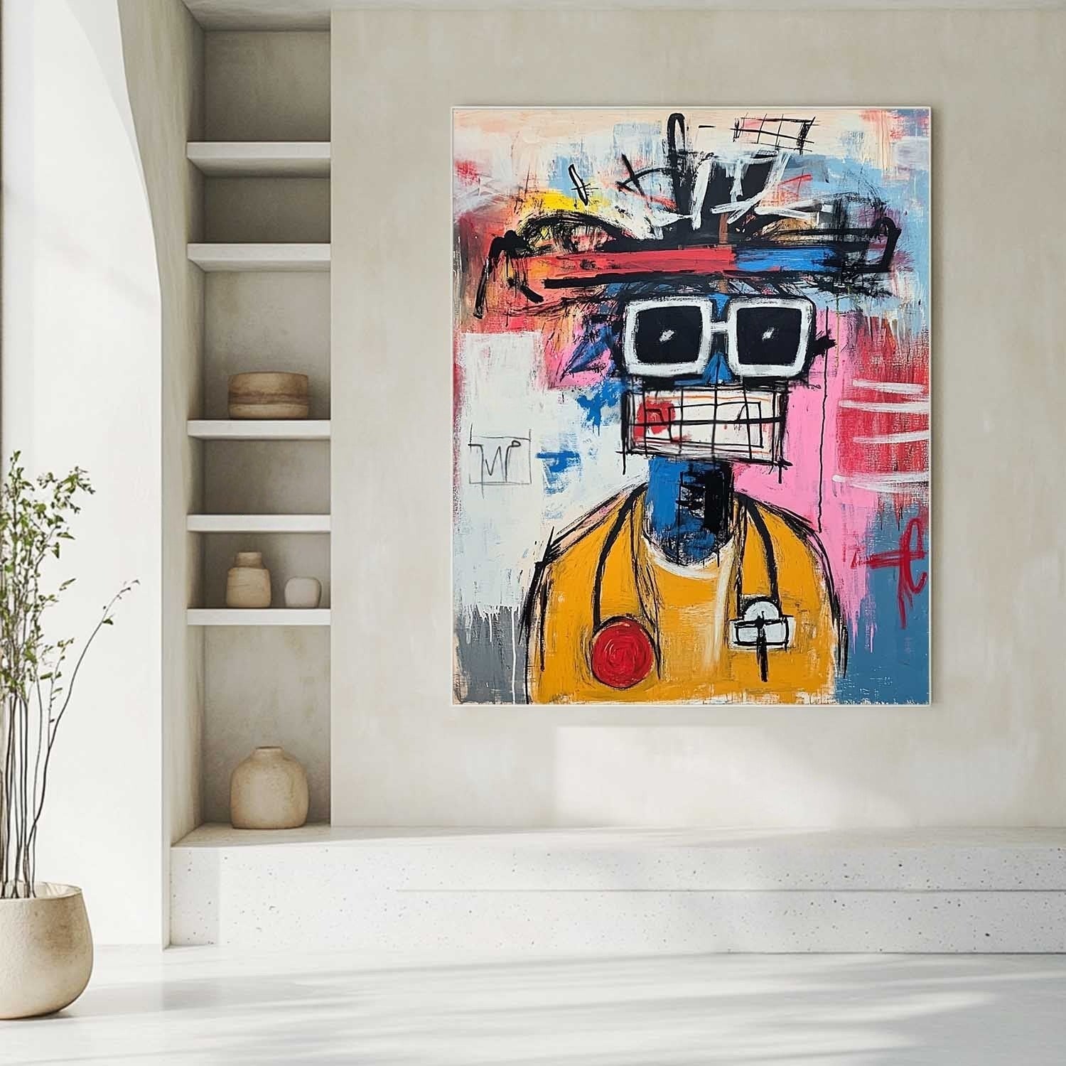 Wall Art Neo Expressionist Medical Portrait