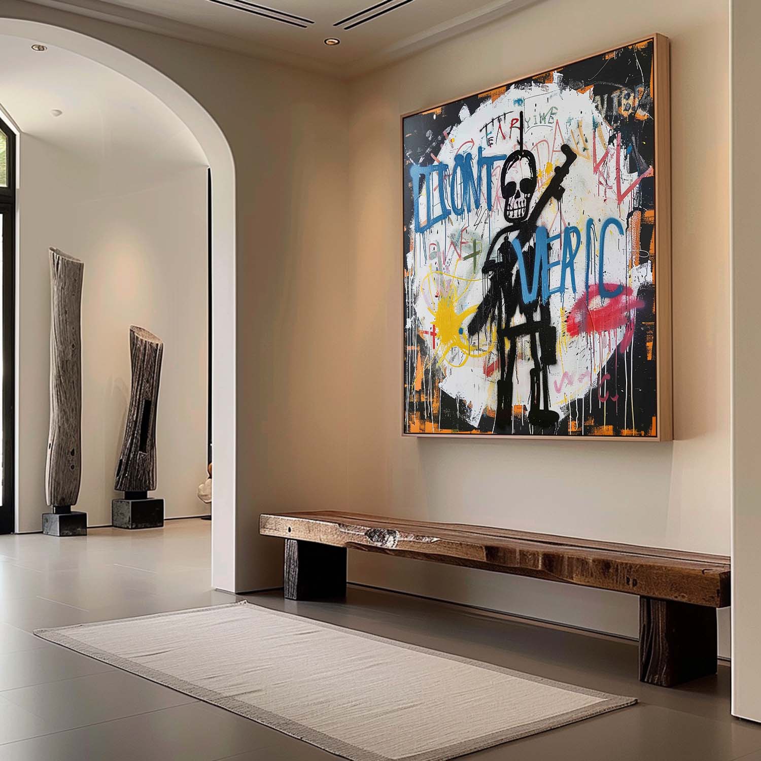 Abstract Graffiti Art GA002 - Neutralighting