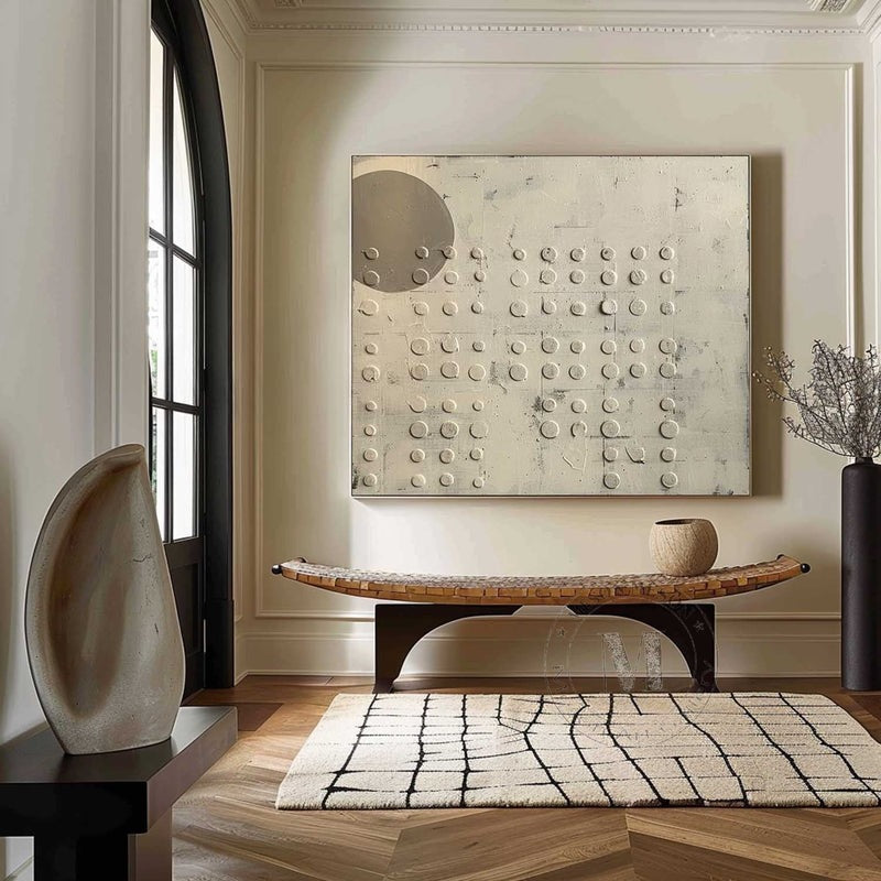 Wall Art Wabi-Sabi Minimalist Earthy Palette