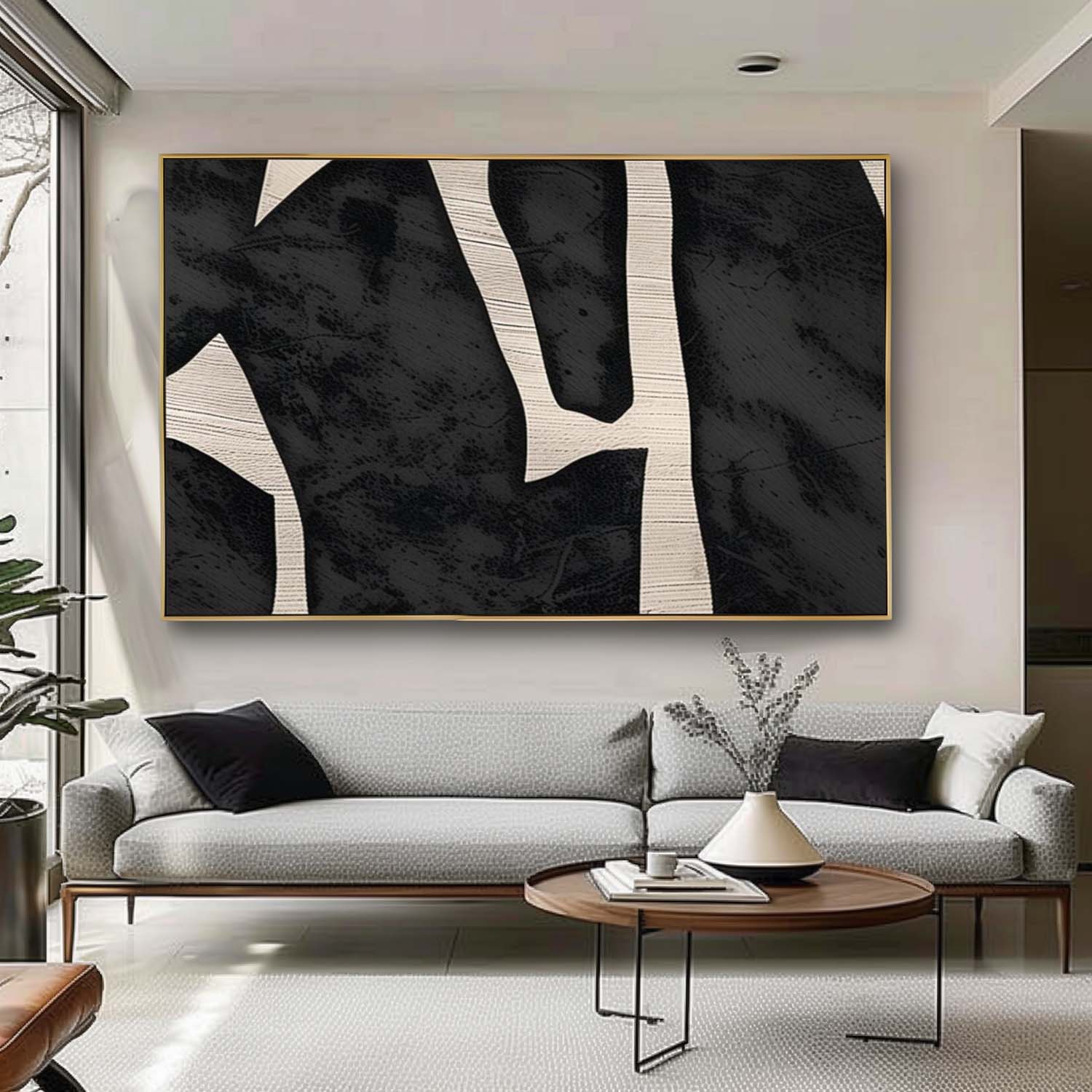 Contemporary Minimalist Art MA095 - Neutralighting