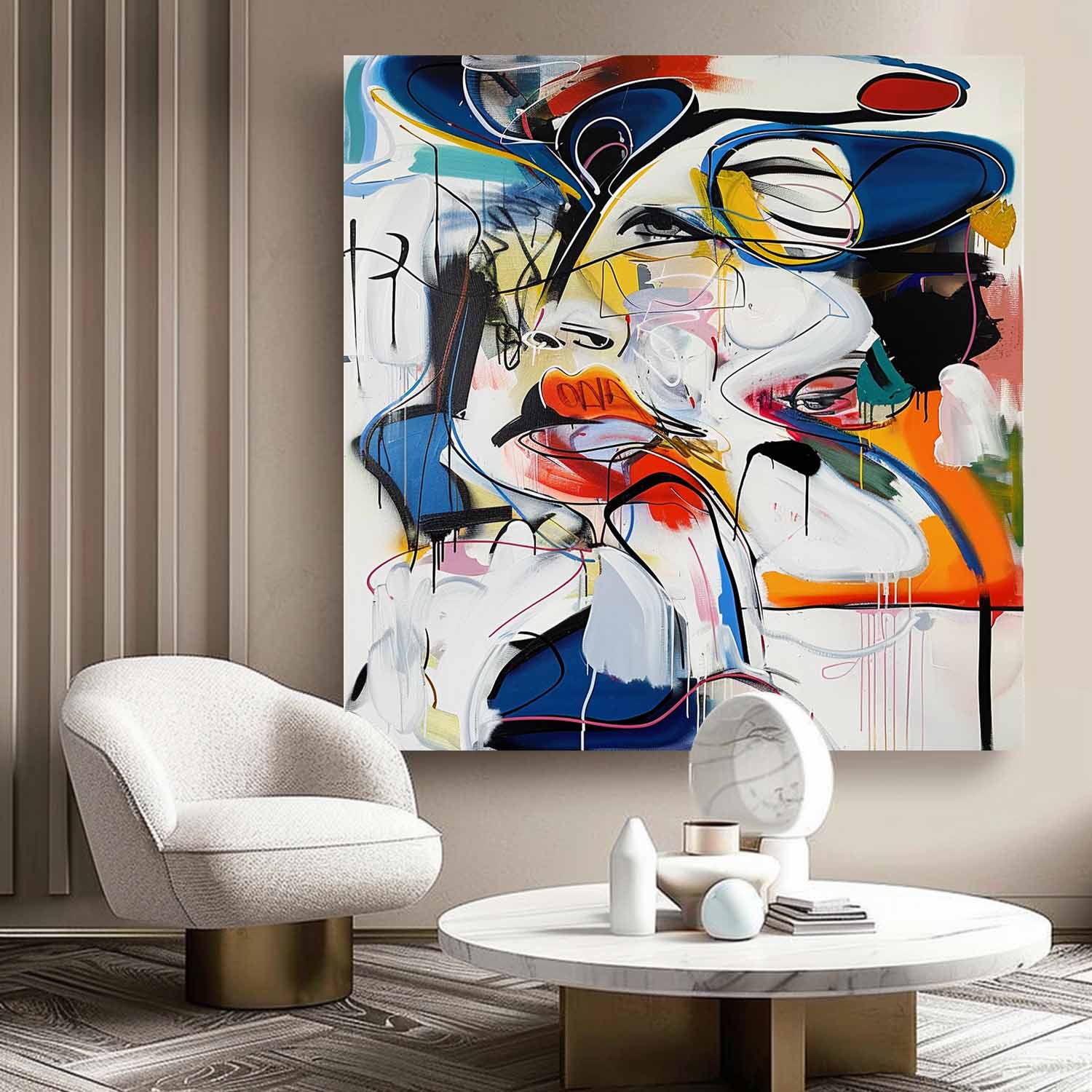 Abstract Graffiti Art GA022 - Neutralighting