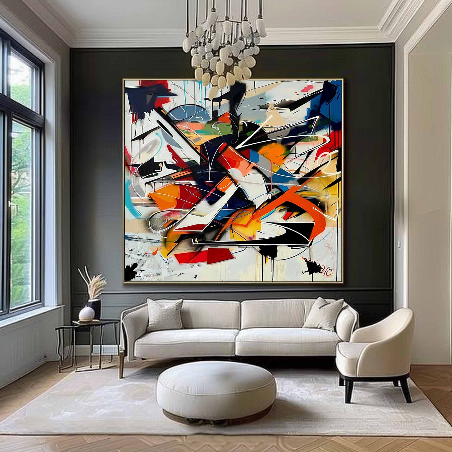 Abstract Graffiti Art GA026 - Neutralighting