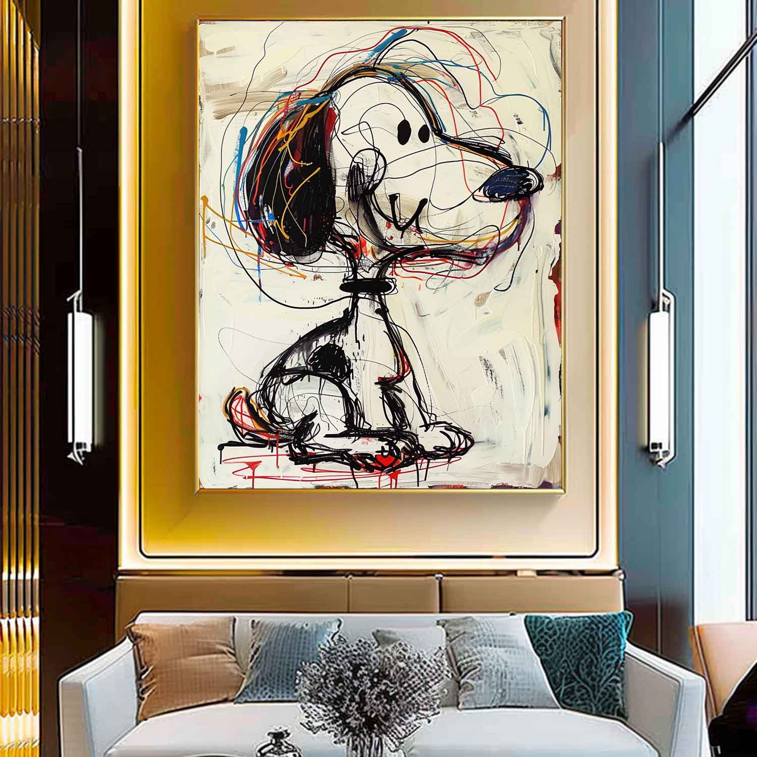 Abstract Graffiti Art GA051 - Neutralighting